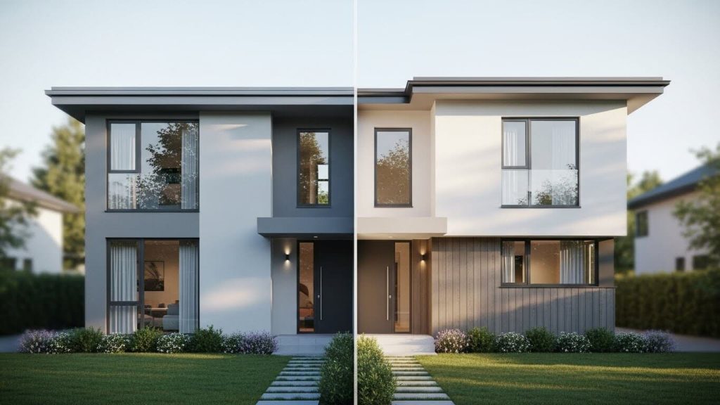 Ilustración legal de una vivienda en copropiedad en México