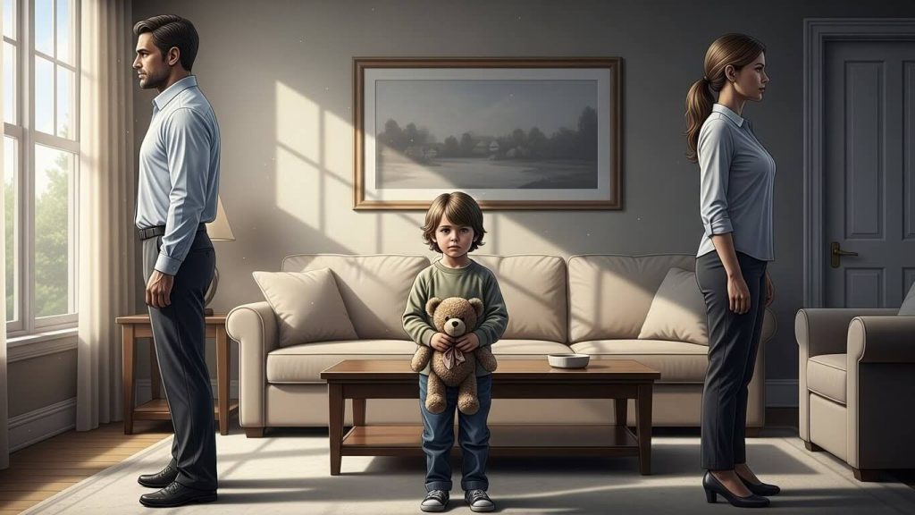 En un divorcio quién se queda con la casa cuando hay hijos menores y custodia familiar